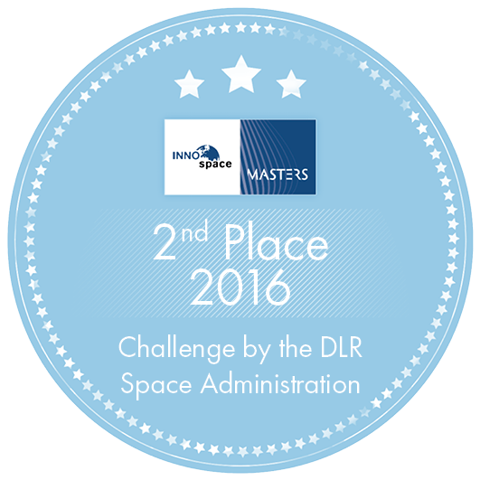 2nd Place 2016 Challenge by the DLR Space Administration Label